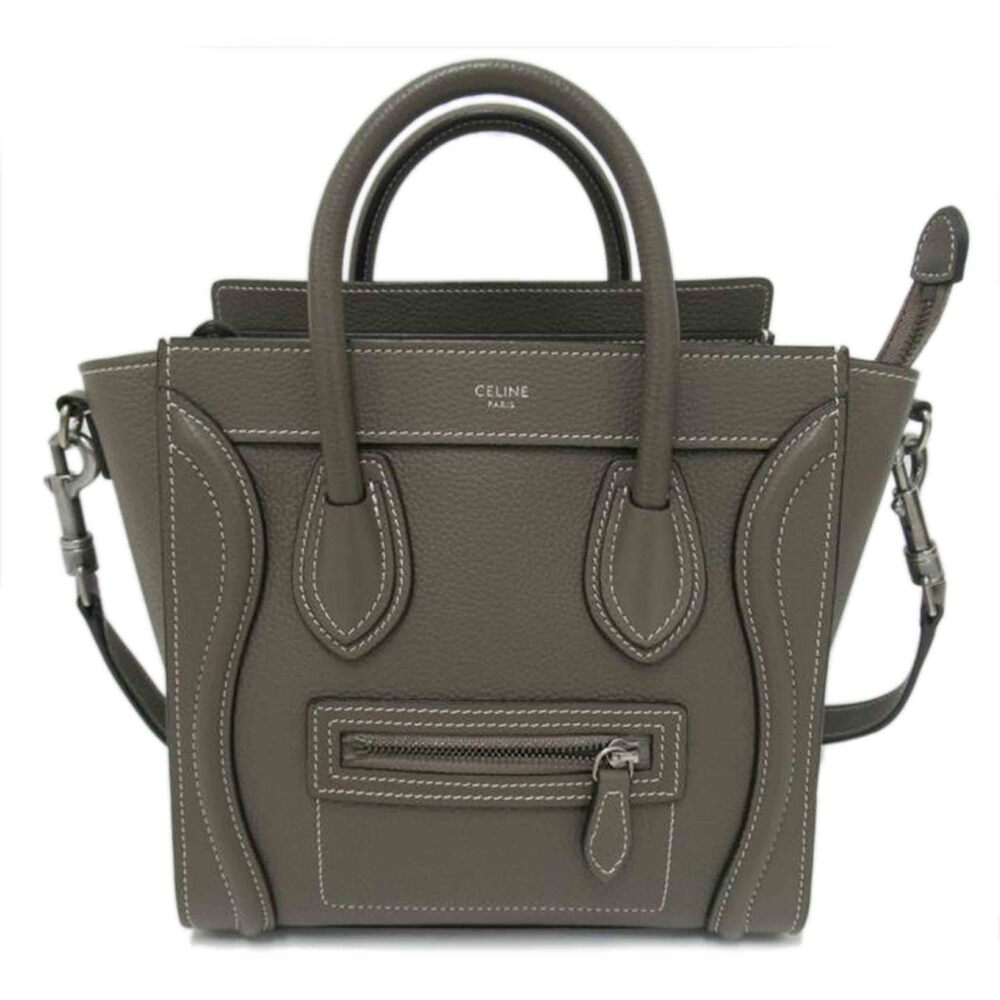 Celine Luggage Shopper Leather Shoulder Bag